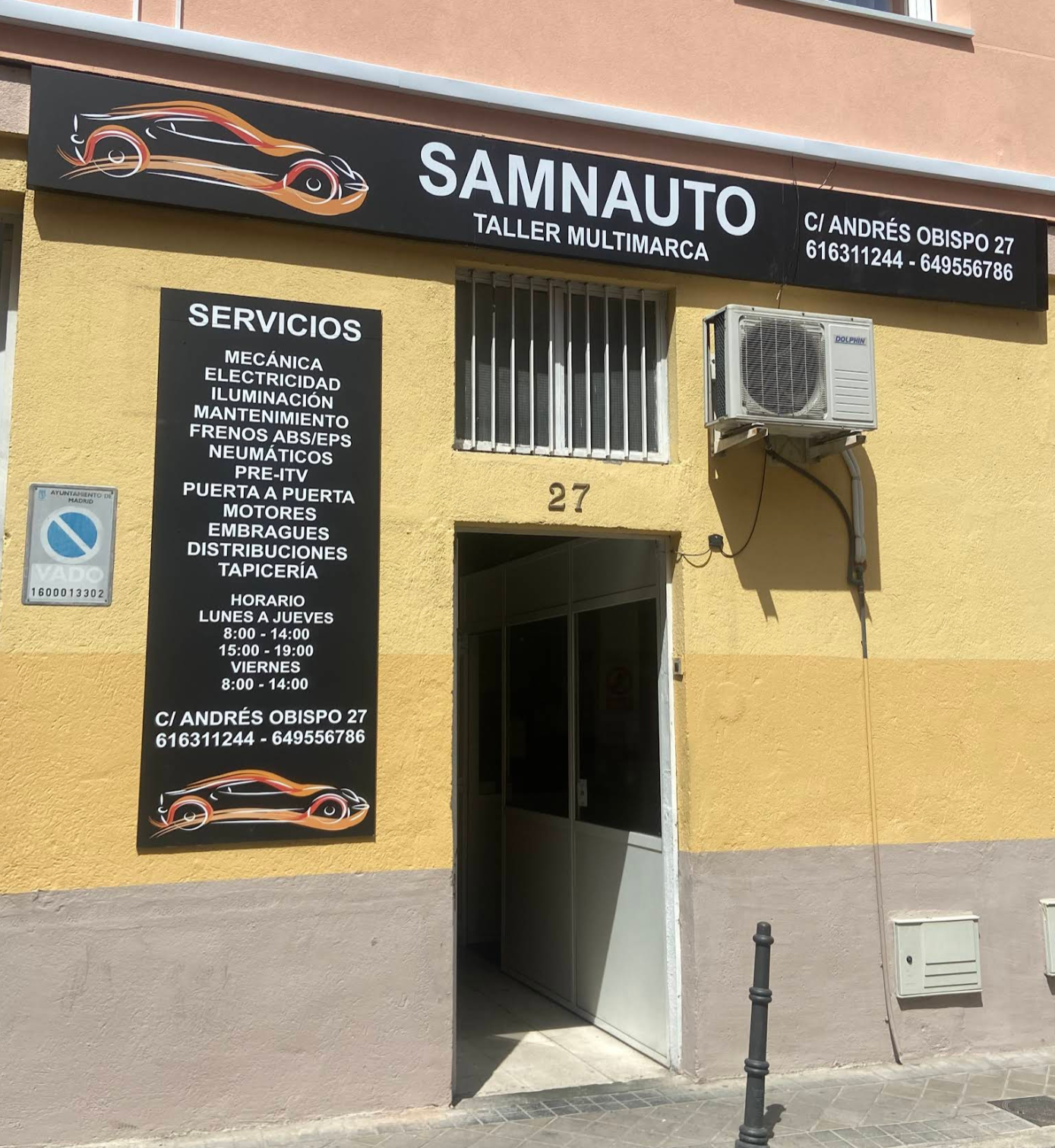 Samnauto en Hortaleza, Madrid